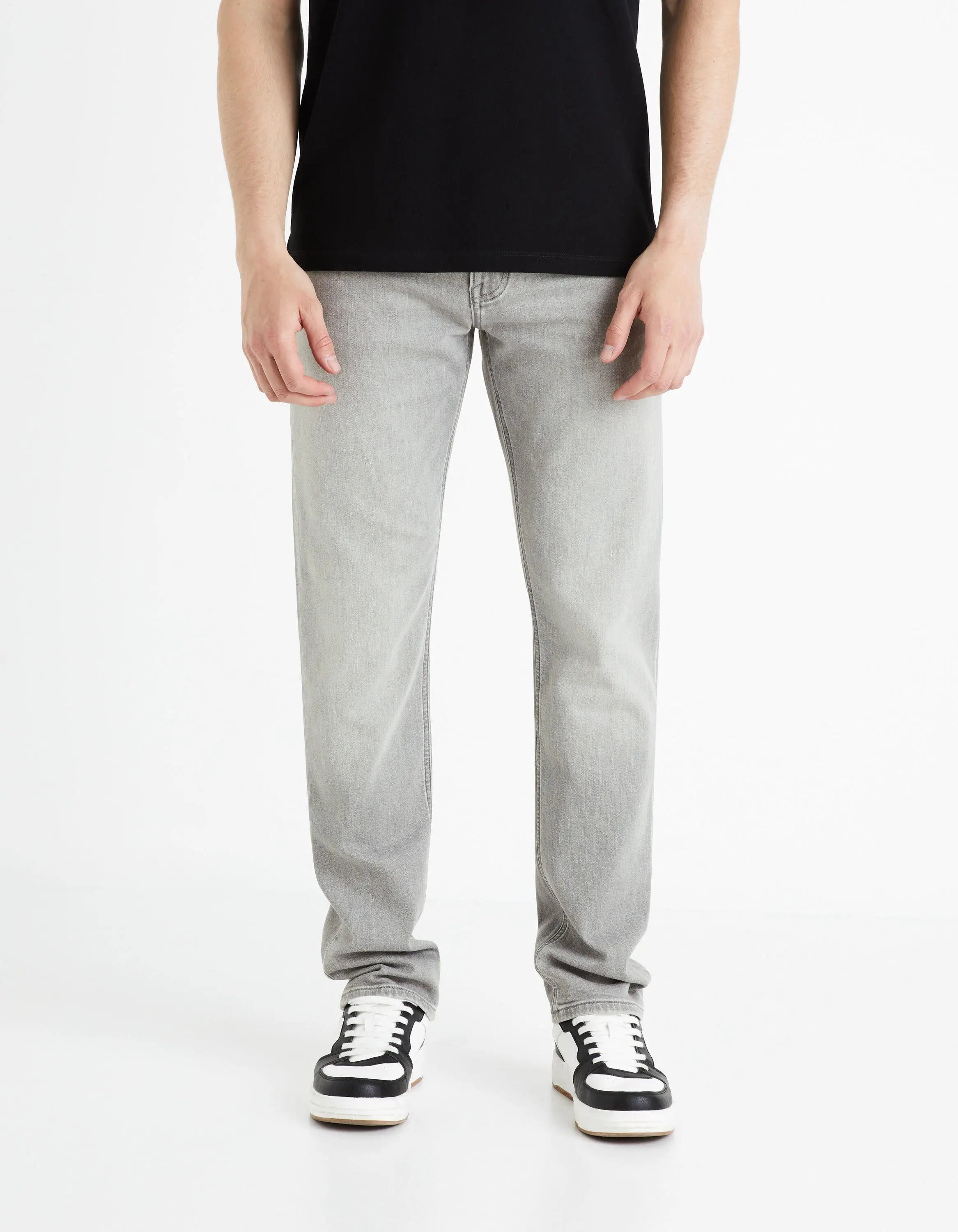C15 Straight Jeans 3 Lengths Stretch_FOKREY15_GREY_01