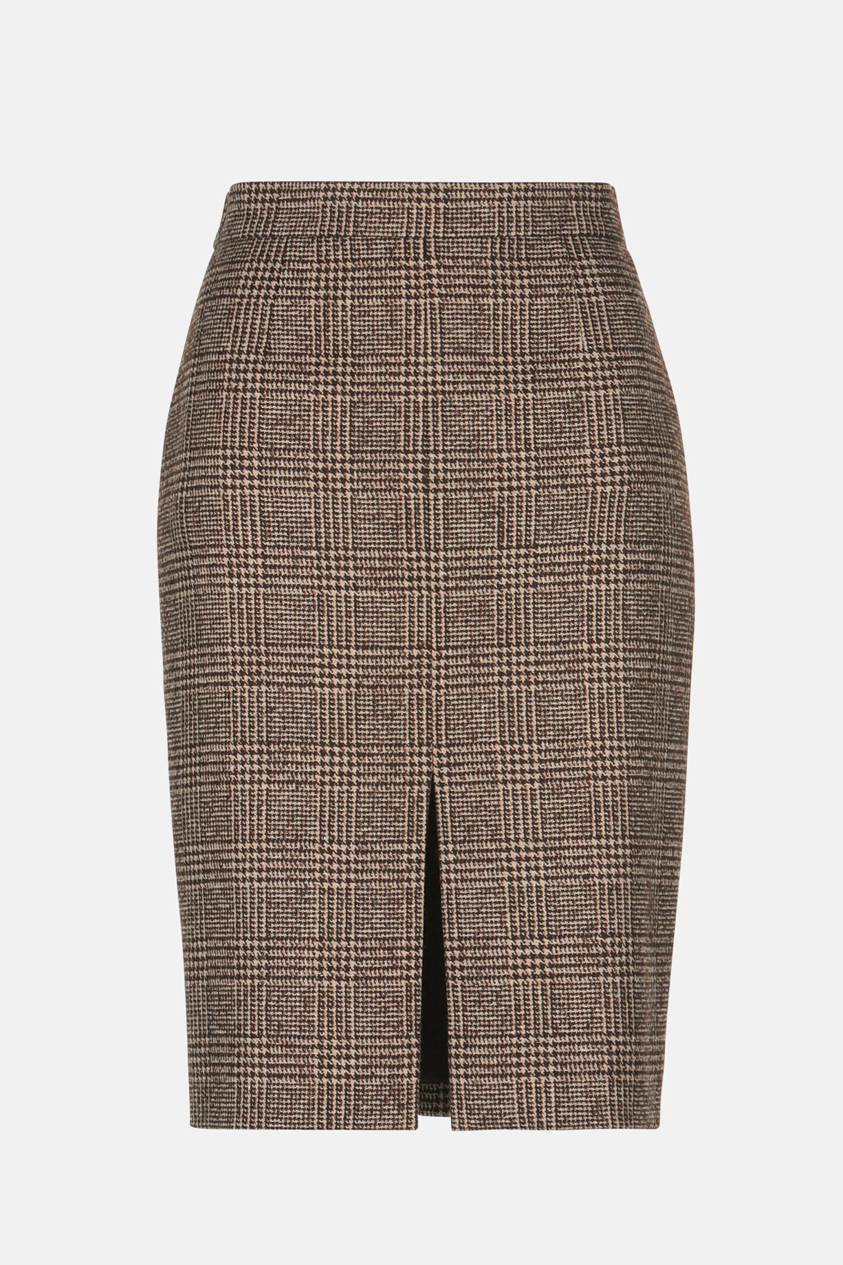Luisa Spagnoli_Var Marone Beige_Fornaio - Classic Wool Skirt_FORNAIO_3991_05