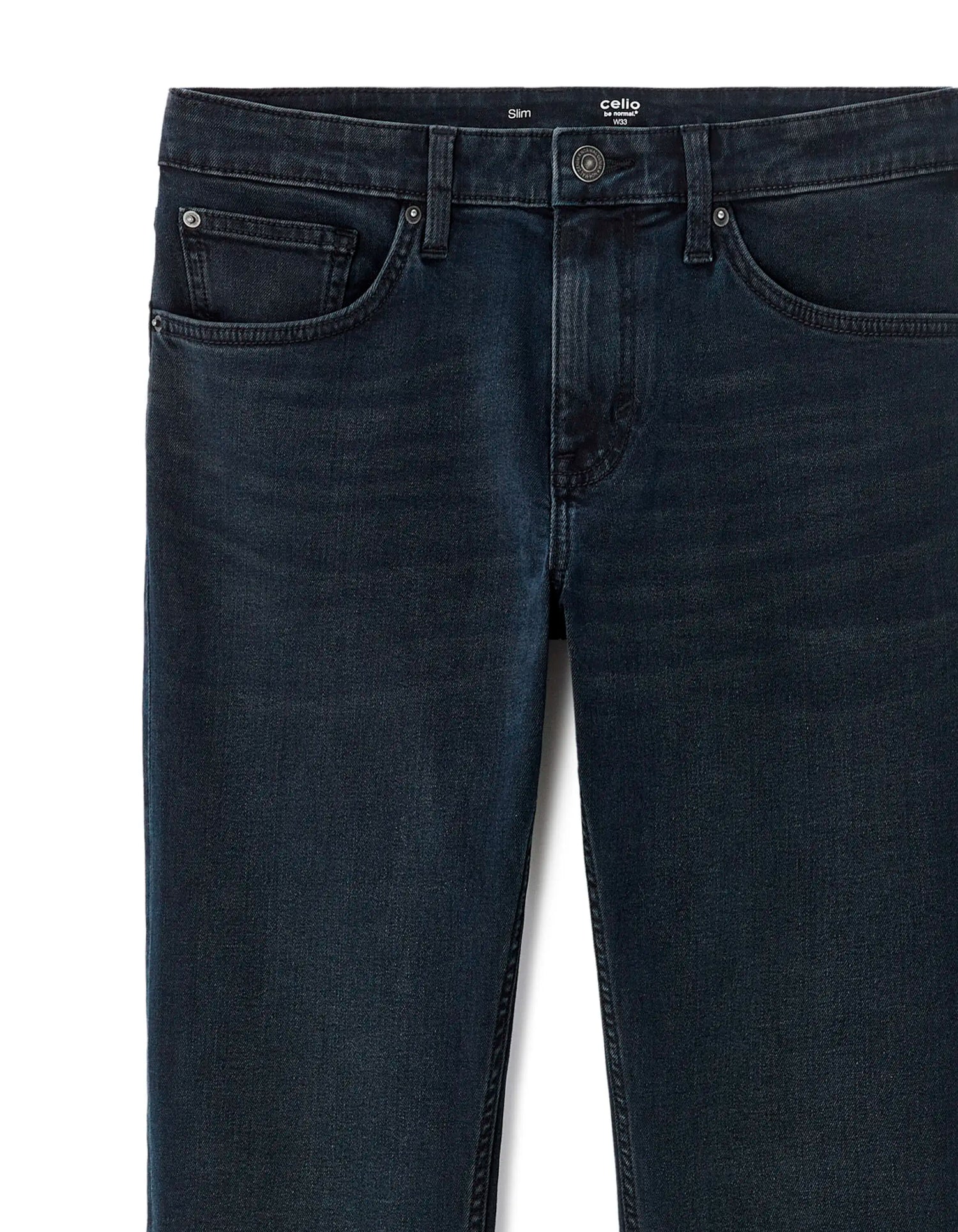 Celio_Blue Black H25_C.25 Slim Stretch Cotton Jeans_FOSLIM_BLUE BLACK H25_07