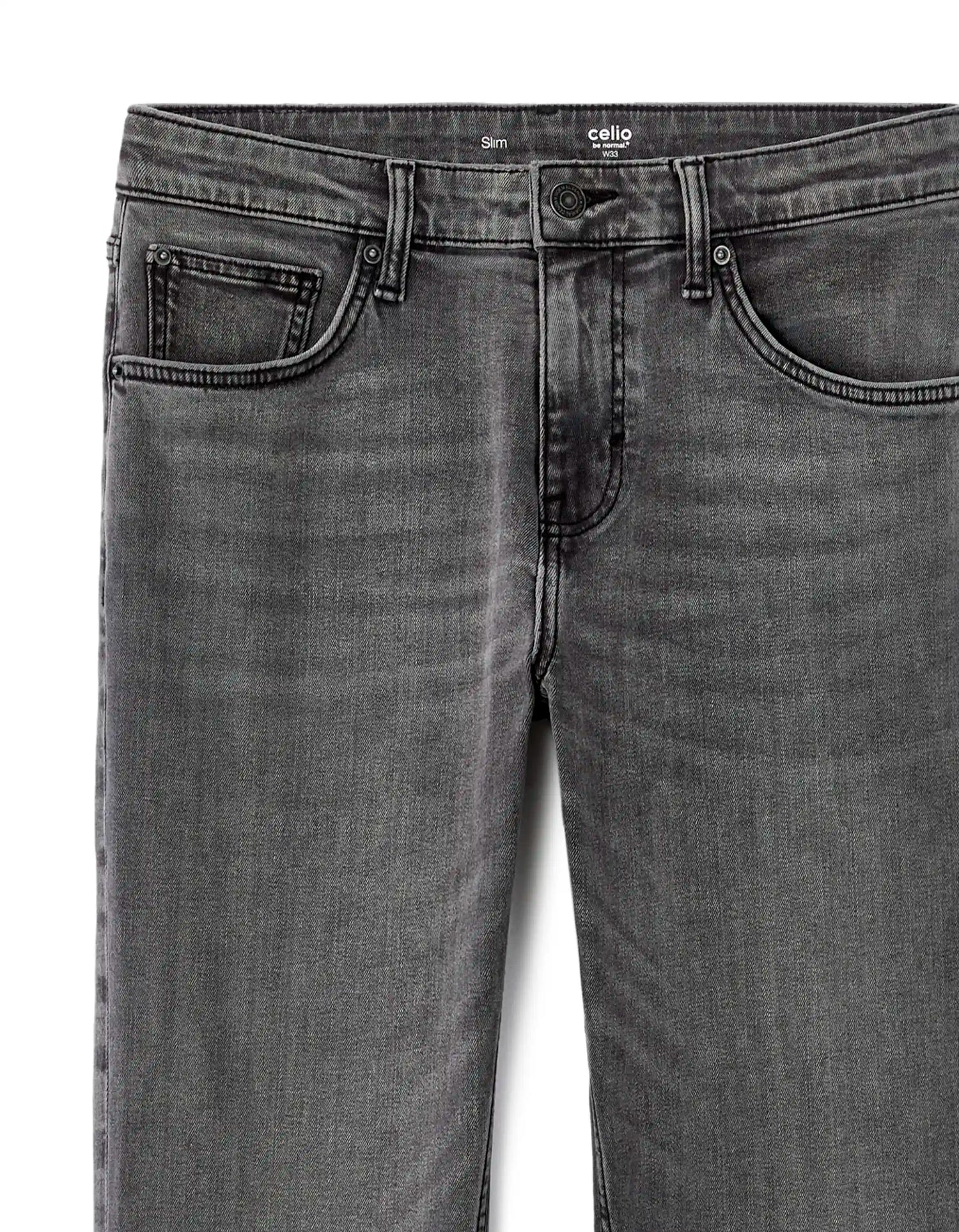 Celio_Grey_C.25 Slim Stretch Cotton Jeans_FOSLIM_GREY_07