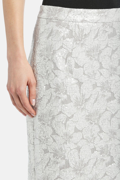 Luisa Spagnoli_Frantoio - Sequined Midi Skirt_FRANTOIO_0244_03
