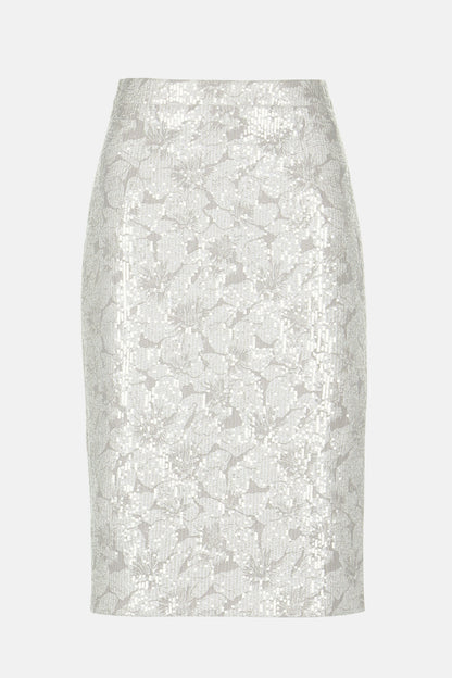 Luisa Spagnoli_Frantoio - Sequined Midi Skirt_FRANTOIO_0244_04