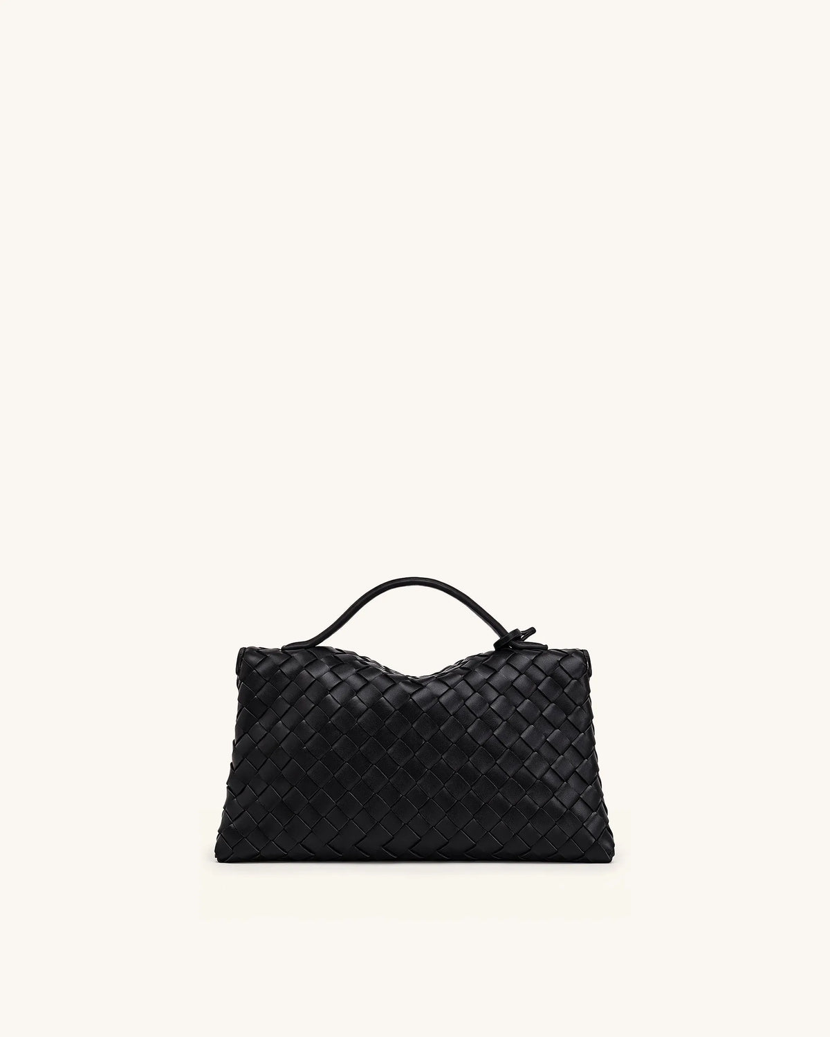 JW Pei Black Women Celeste Woven Envelope Bag SKU: FSB827-1_Black Image 03
