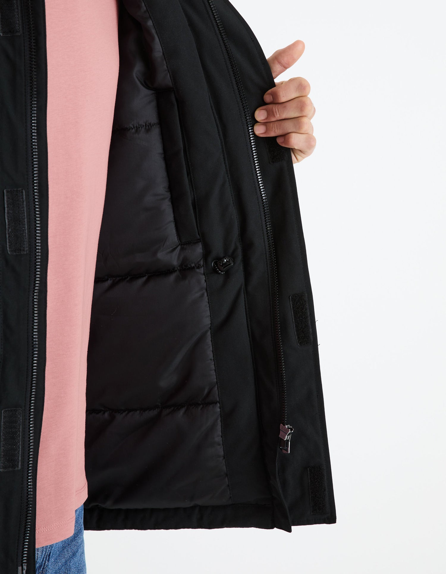 Hooded Parka - Black_05