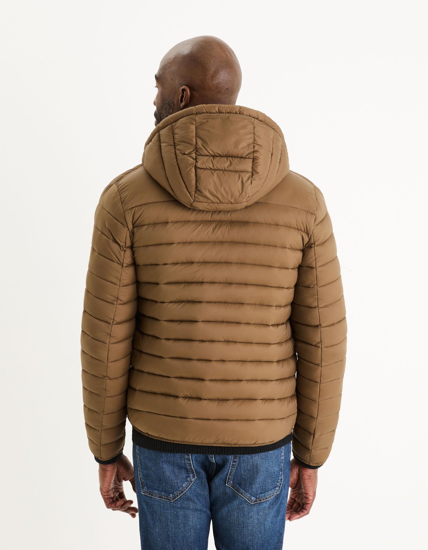 Light Hooded Down Jacket - Light Brown_FUBUBBLE_LIGHT BROWN_04