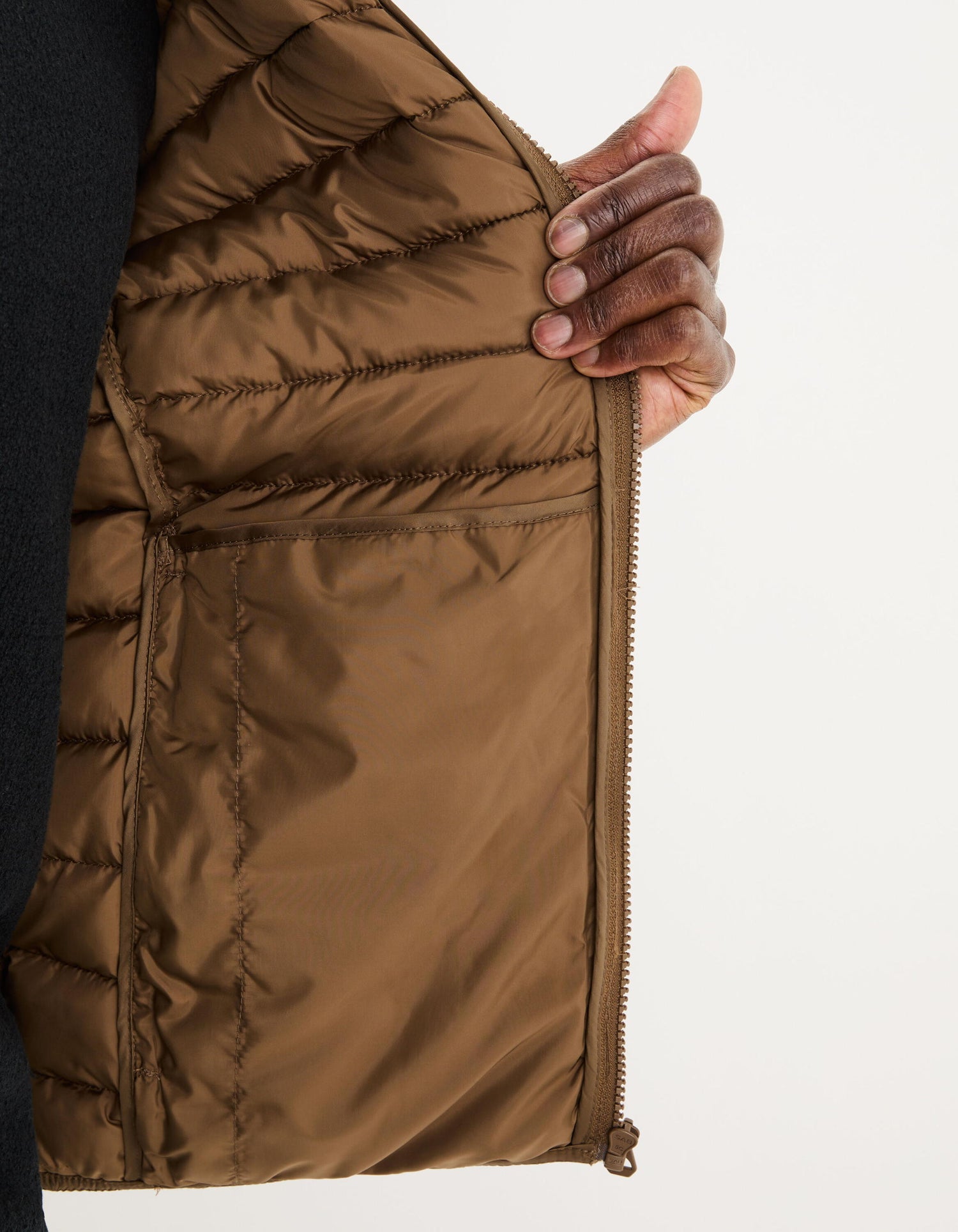 Light Hooded Down Jacket - Light Brown_FUBUBBLE_LIGHT BROWN_05