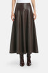 Luisa Spagnoli_Testa Di Moro_Fuoco - Faux Leather Maxi Skirt_FUOCO_0937_01