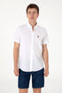 U.S. Polo Assn. White Men White Shirt SKU: G081GL0040 2083854_VR013 Image 01