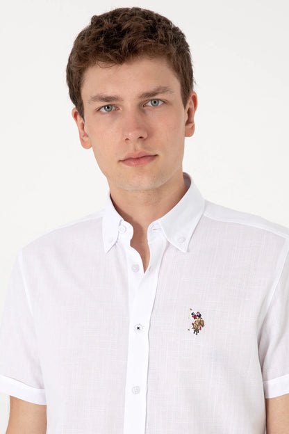 U.S. Polo Assn. White Men White Shirt SKU: G081GL0040 2083854_VR013 Image 02