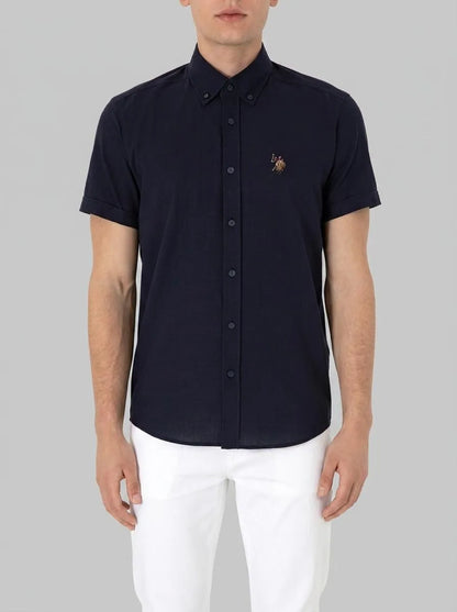 U.S. Polo Assn. Navy Men Navy Shirt SKU: G081GL0040 2083854_VR033 Image 00