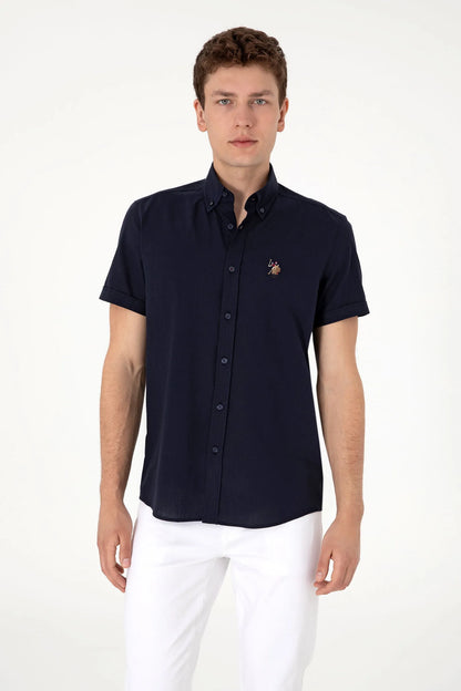 U.S. Polo Assn. Navy Men Navy Shirt SKU: G081GL0040 2083854_VR033 Image 01
