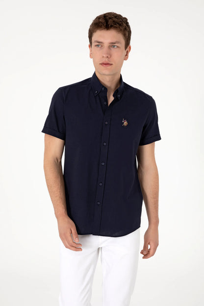 U.S. Polo Assn. Navy Men Navy Shirt SKU: G081GL0040 2083854_VR033 Image 03