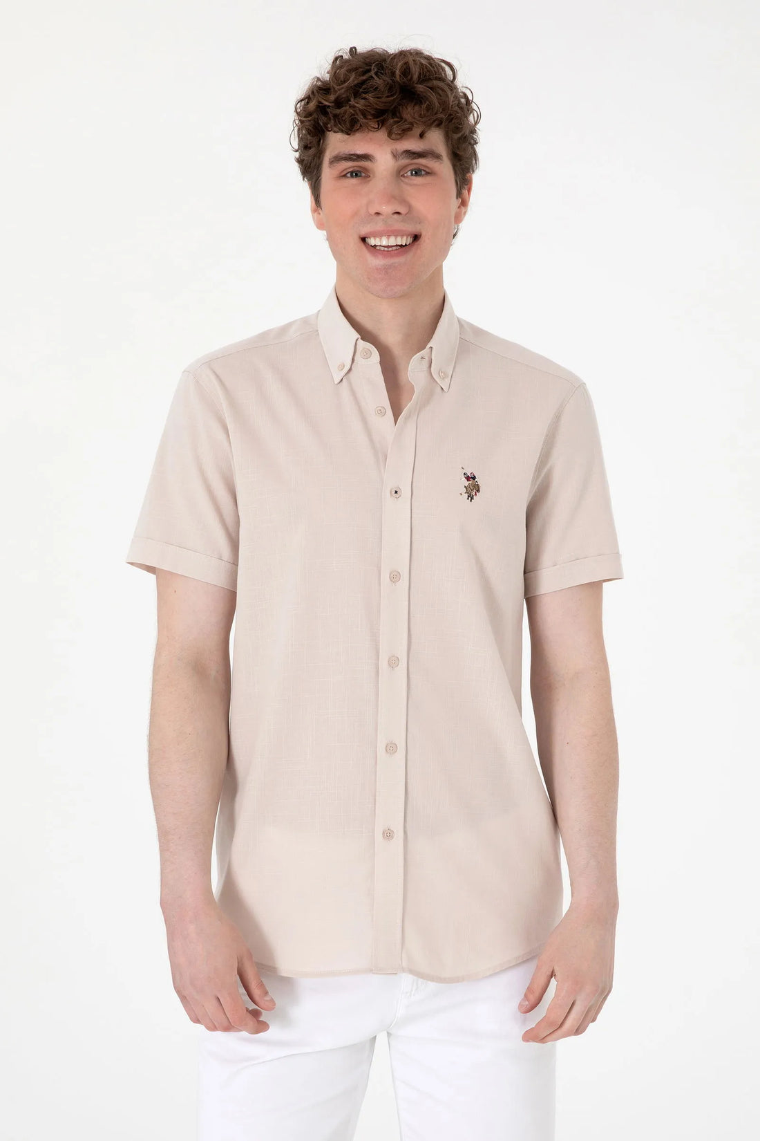 U.S. Polo Assn. Stone Men Stone Shirt SKU: G081GL0040 2083854_VR049 Image 01