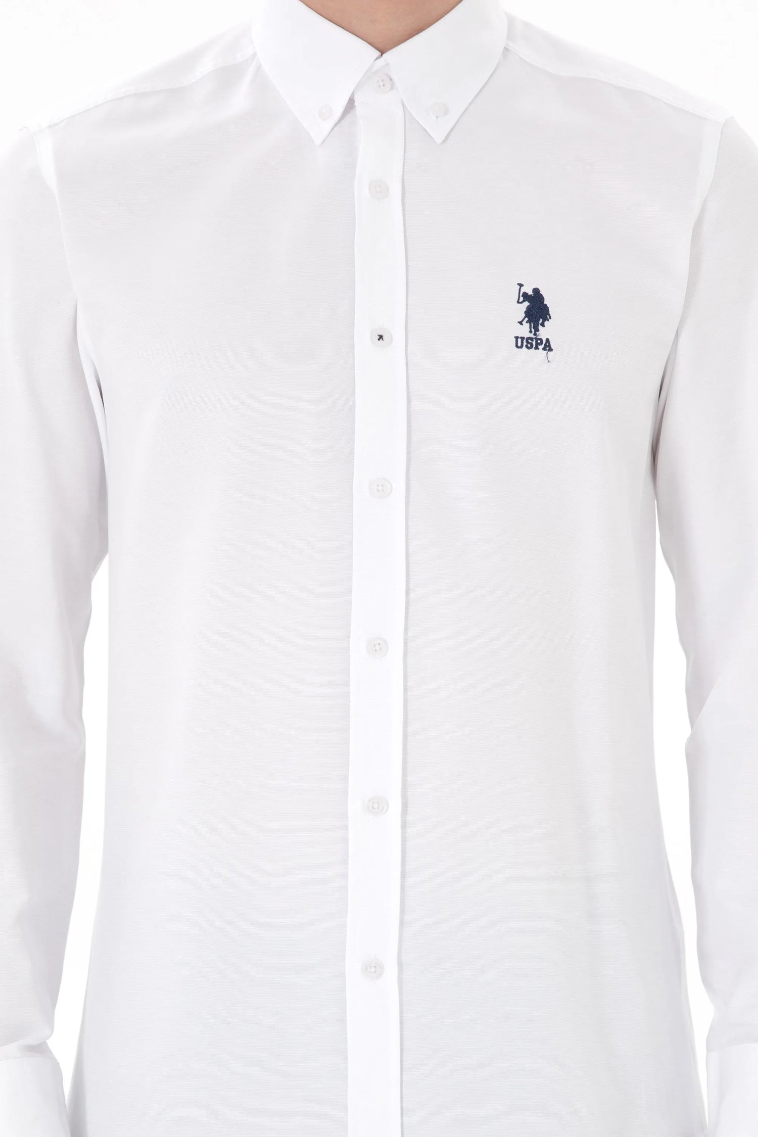 U.S. Polo Assn. White Men White Long Sleeve Shirt SKU: G081GL0040 2084085_VR013 Image 06