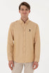 U.S. Polo Assn. Camel Men Camel Long Sleeve Shirt SKU: G081GL0040 2084126_VR015 Image 01