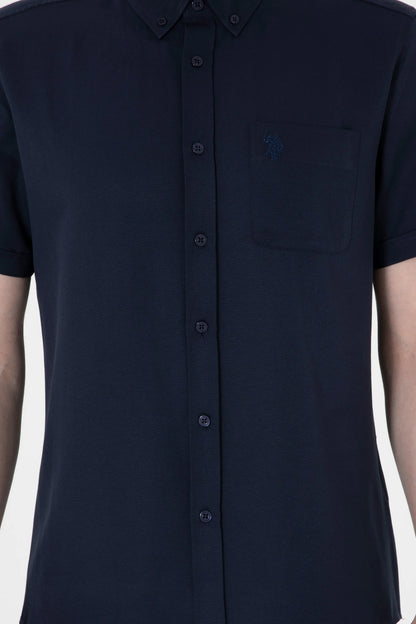 U.S. Polo Assn. Navy Men Navy Shirt SKU: G081GL0040 2084143_VR033 Image 06