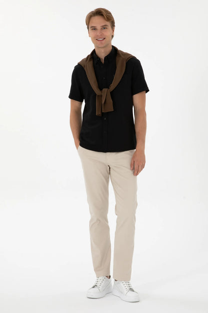 U.S. Polo Assn. Black Men Black Shirt SKU: G081GL0040 2084143_VR046 Image 04