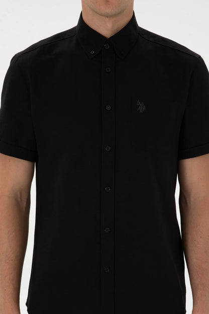 U.S. Polo Assn. Black Men Black Shirt SKU: G081GL0040 2084143_VR046 Image 06