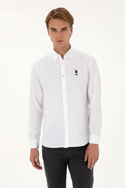 U.S. Polo Assn._White_White Shirt_G081GL0040 2225434_VR013_01