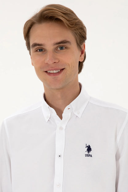 U.S. Polo Assn._White_White Shirt_G081GL0040 2225434_VR013_02