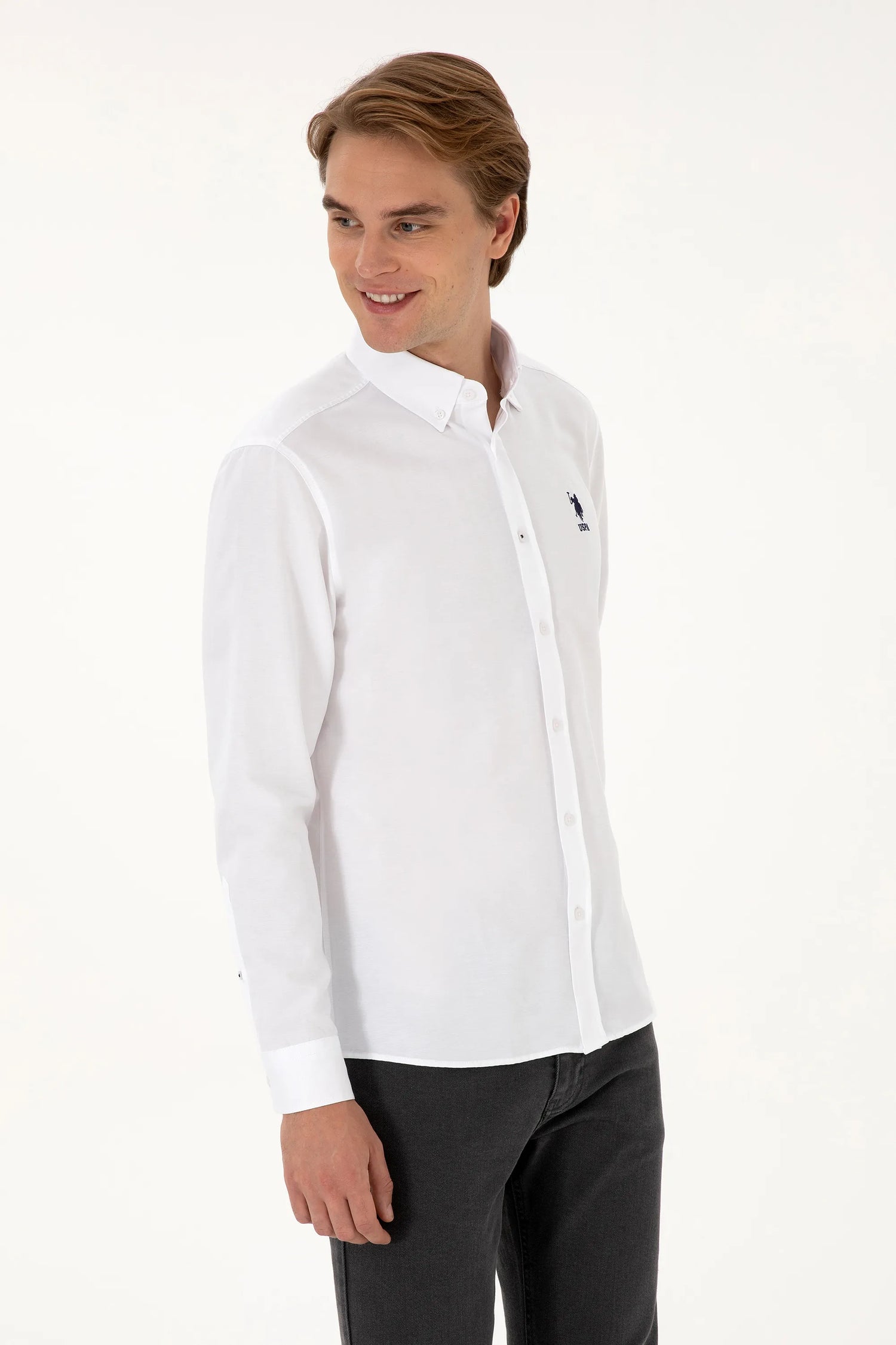 U.S. Polo Assn._White_White Shirt_G081GL0040 2225434_VR013_03
