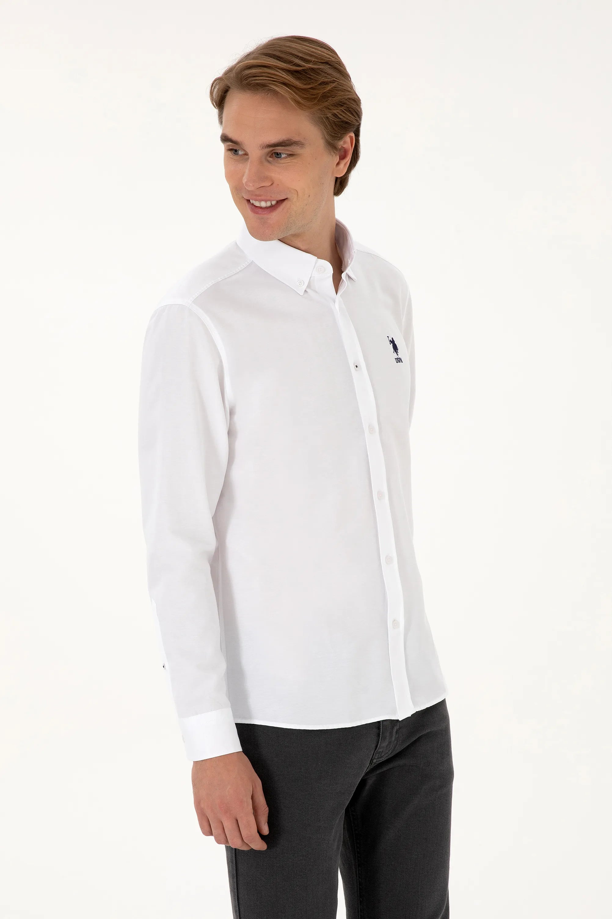 U.S. Polo Assn._White_White Shirt_G081GL0040 2225434_VR013_03