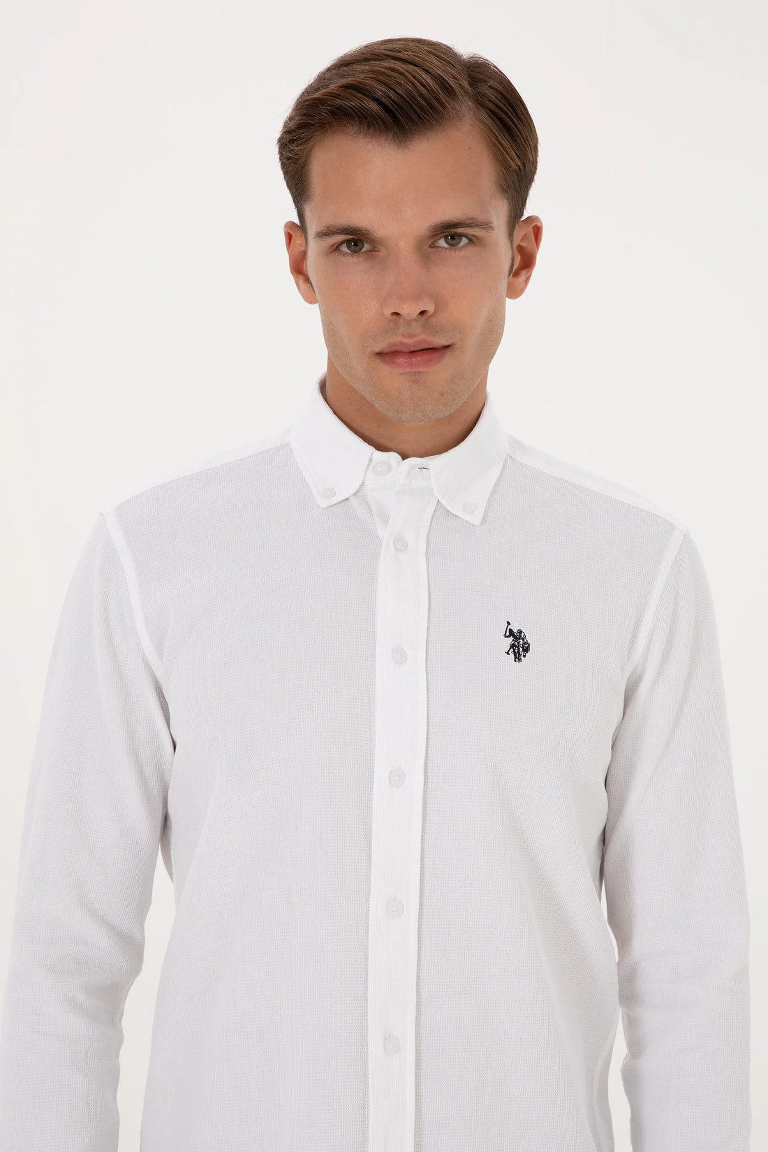 U.S. Polo Assn._White_White Long Sleeve Shirt_G081GL0040 2236556_VR013_02