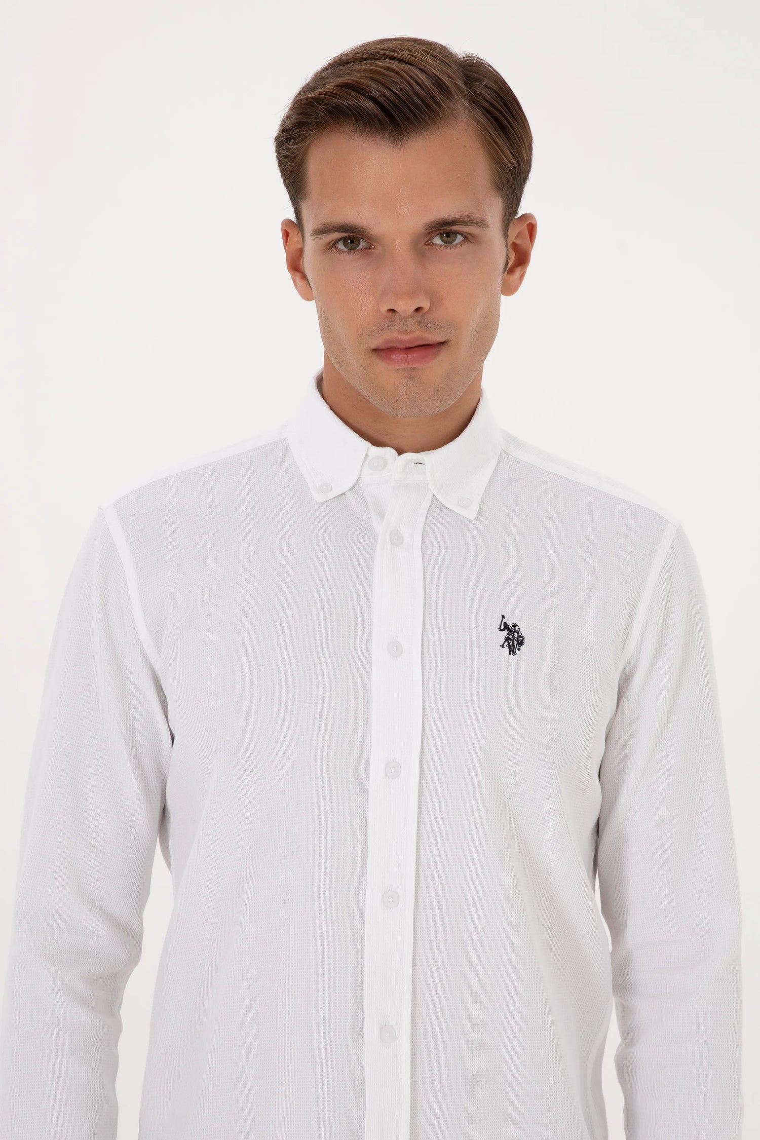 U.S. Polo Assn._White_White Long Sleeve Shirt_G081GL0040 2236556_VR013_02