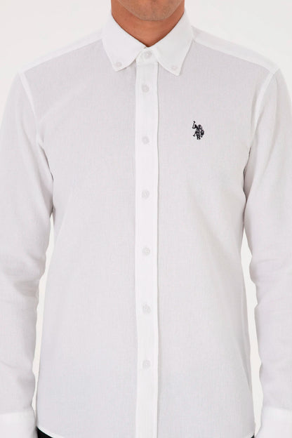 U.S. Polo Assn._White_White Long Sleeve Shirt_G081GL0040 2236556_VR013_06