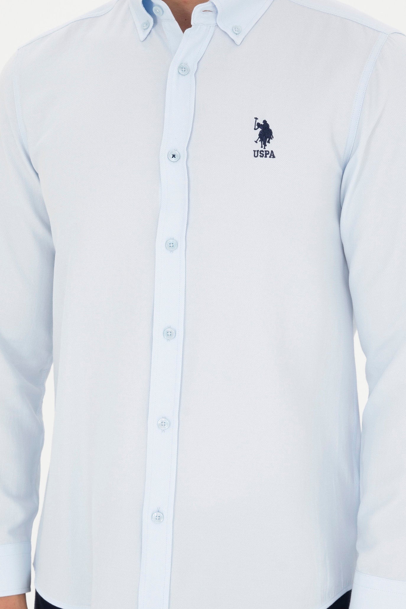 Button Down Shirt With Logo_G081GL0040 1886621_VR003_06