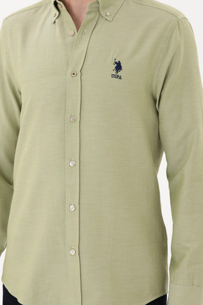 Button Down Shirt With Logo_G081GL0040 1886621_VR183_06
