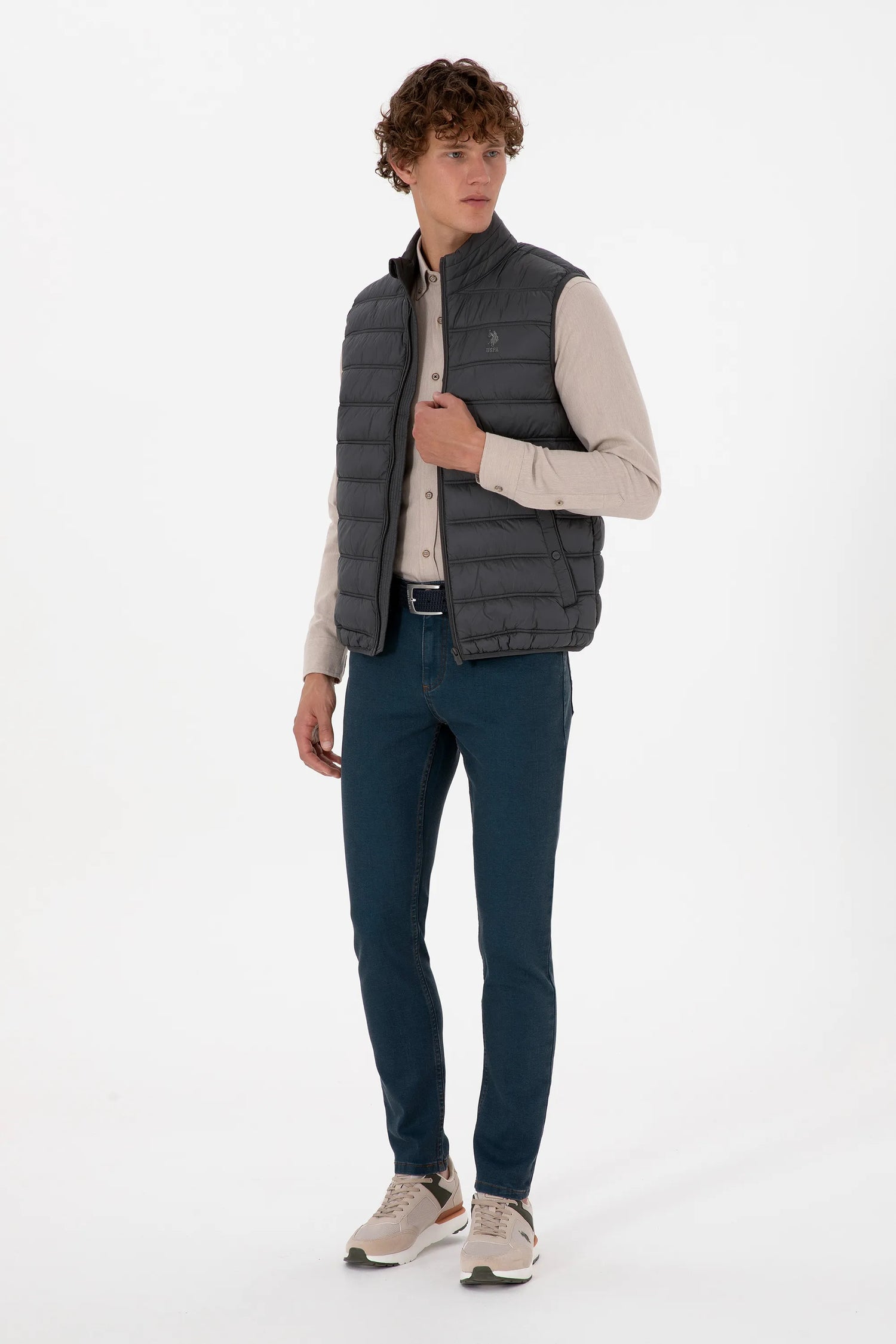 U.S. Polo Assn._Grey_Grey Vest Jacket_G081GL0100 2246396_VR024_04