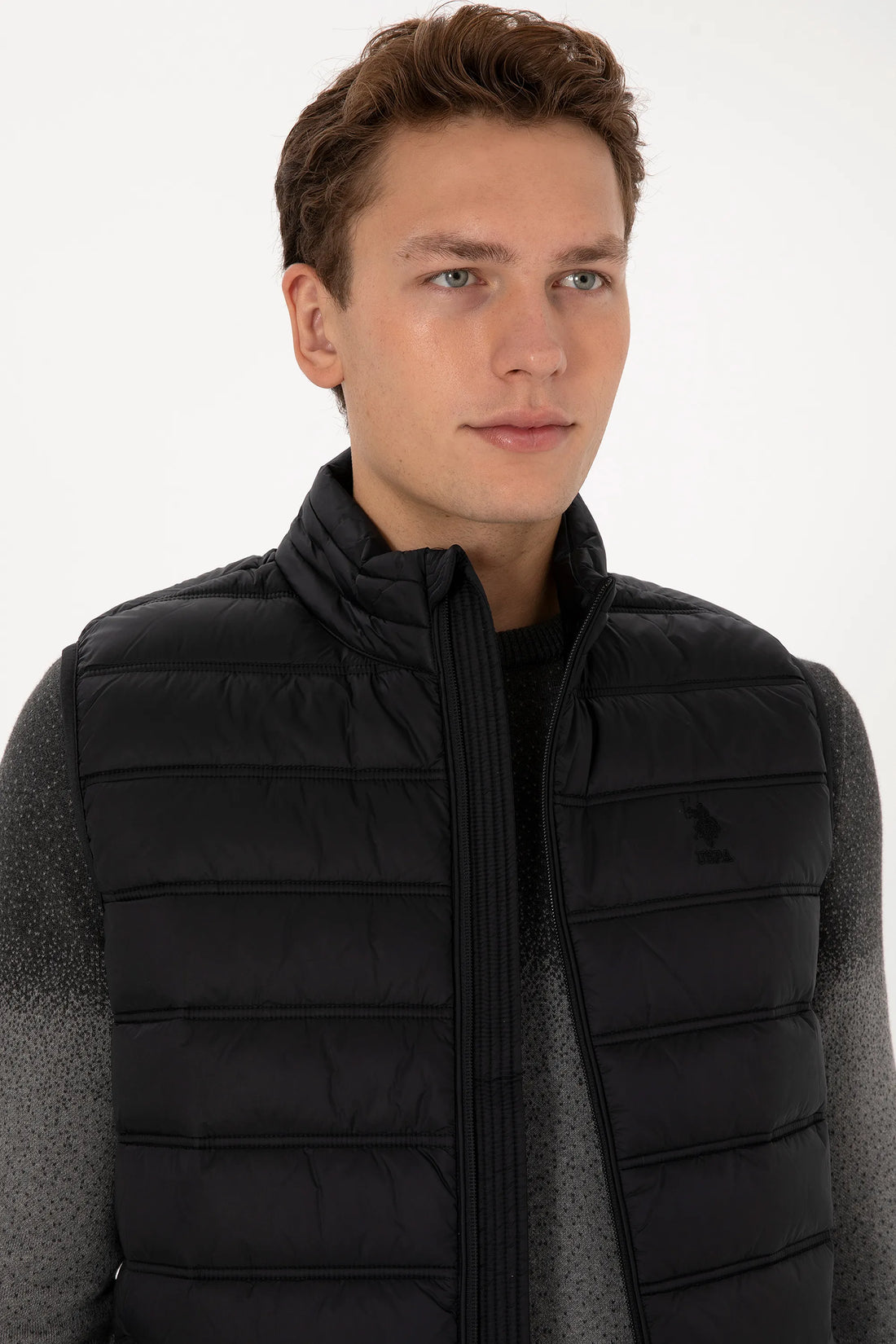 U.S. Polo Assn._Black_Black Vest Jacket_G081GL0100 2246396_VR046_02