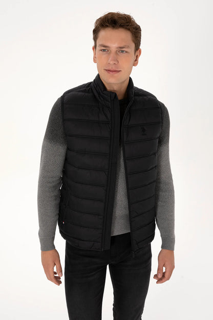 U.S. Polo Assn._Black_Black Vest Jacket_G081GL0100 2246396_VR046_03