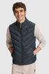U.S. Polo Assn. Fog Men Fog Quilted Vest Jacket SKU: G081GL0100 PU-13222_VR076 Image 01