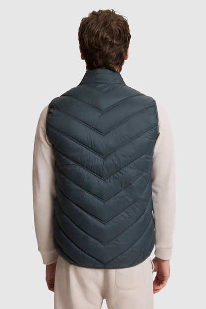 U.S. Polo Assn. Fog Men Fog Quilted Vest Jacket SKU: G081GL0100 PU-13222_VR076 Image 05