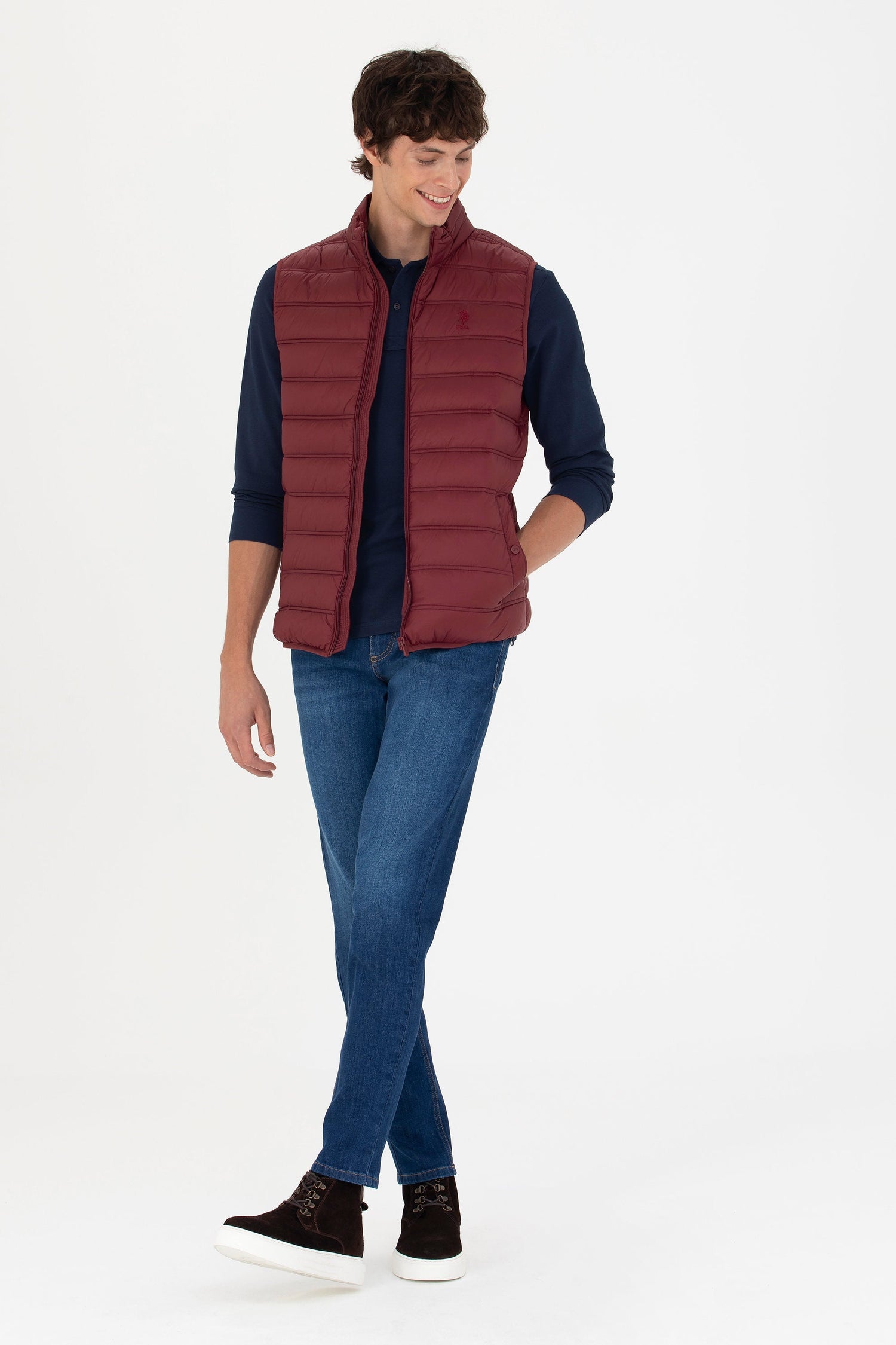 Red Woven Vest_G081GL0100 1631483_VR014_04