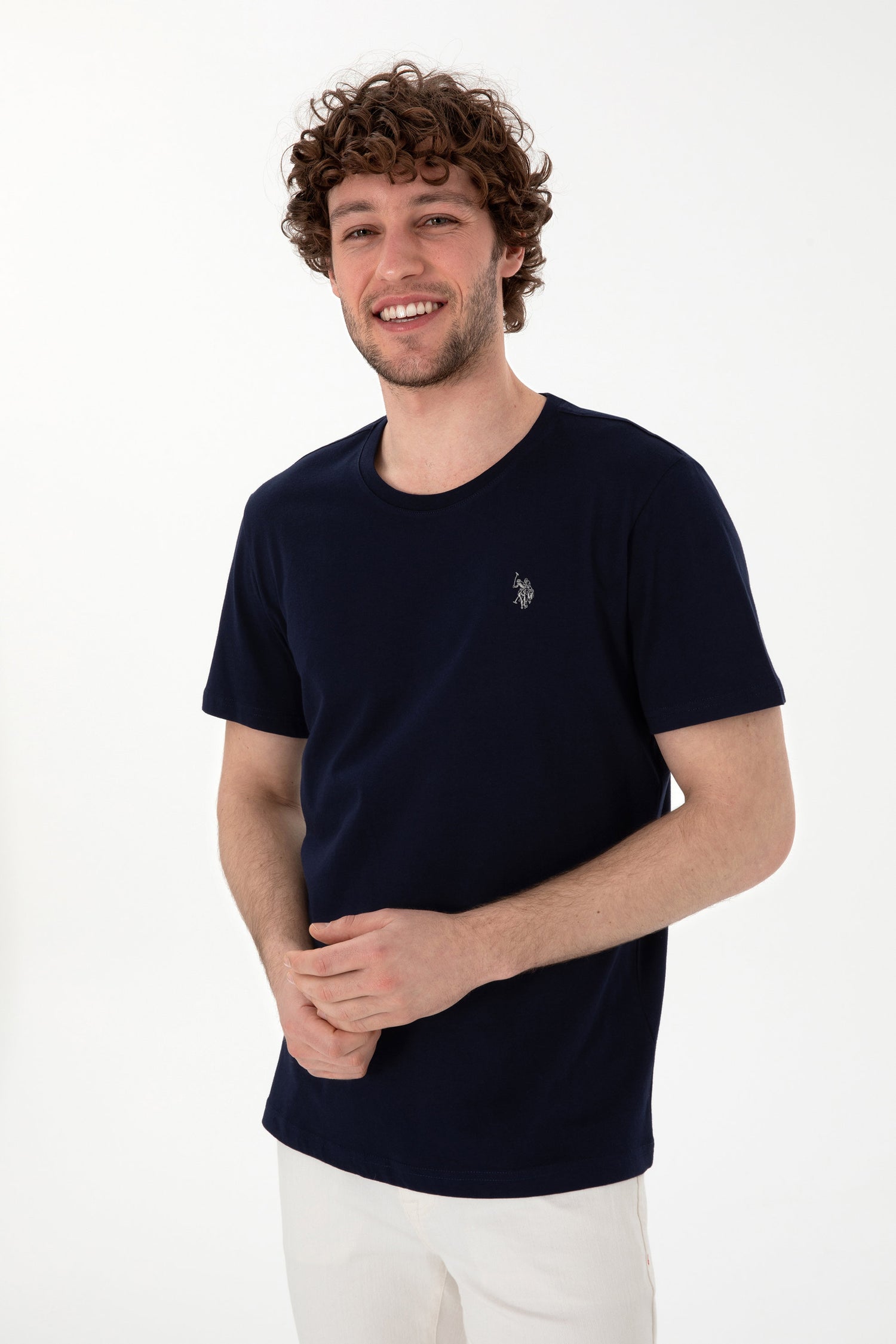 U.S. Polo Assn._Navy T-Shirt_G081GL0110 2084591_VR033_03