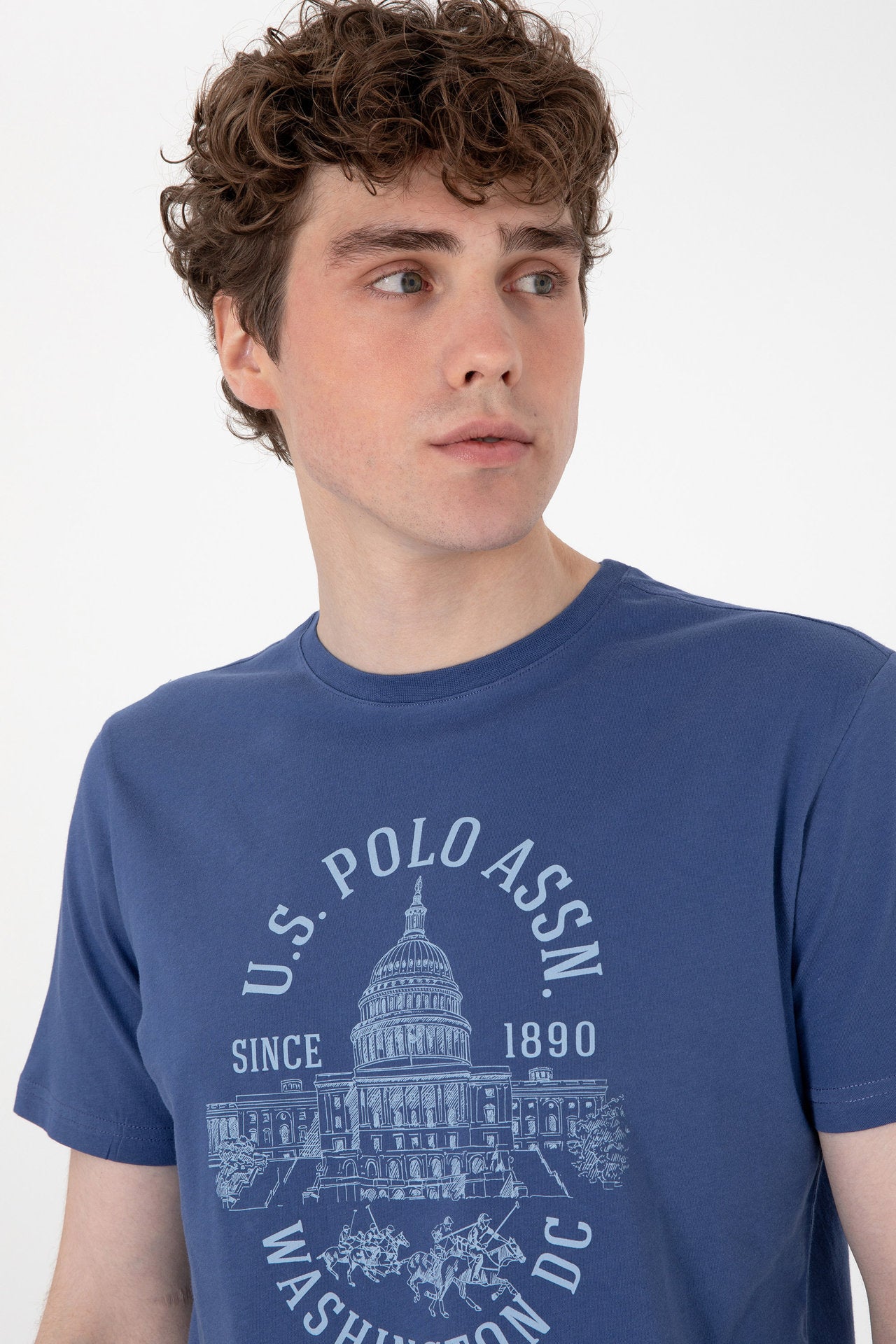 U.S. Polo Assn._Outdoor Navy T-Shirt_G081GL0110 2102691_VR059_02