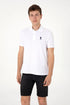 U.S. Polo Assn. White Men White Polo Shirt SKU: G081GL0110 2106339_VR013 Image 01