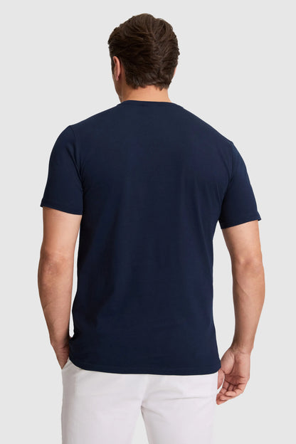 U.S. Polo Assn. Navy Men Navy Short Sleeve Printed T-Shirt SKU: G081GL0110 PU-10369_VR033 Image 05