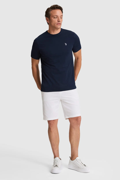 U.S. Polo Assn. Navy Men Navy Short Sleeve Cotton T-Shirt SKU: G081GL0110 PU-8732_VR033 Image 04