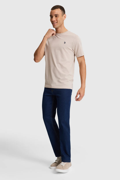 U.S. Polo Assn. Stone Men Stone Short Sleeve T-Shirt SKU: G081GL0110 PU-8732_VR049 Image 04