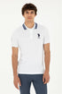 White Polo Shirt With Logo_G081GL0110 1792252_VR013_01