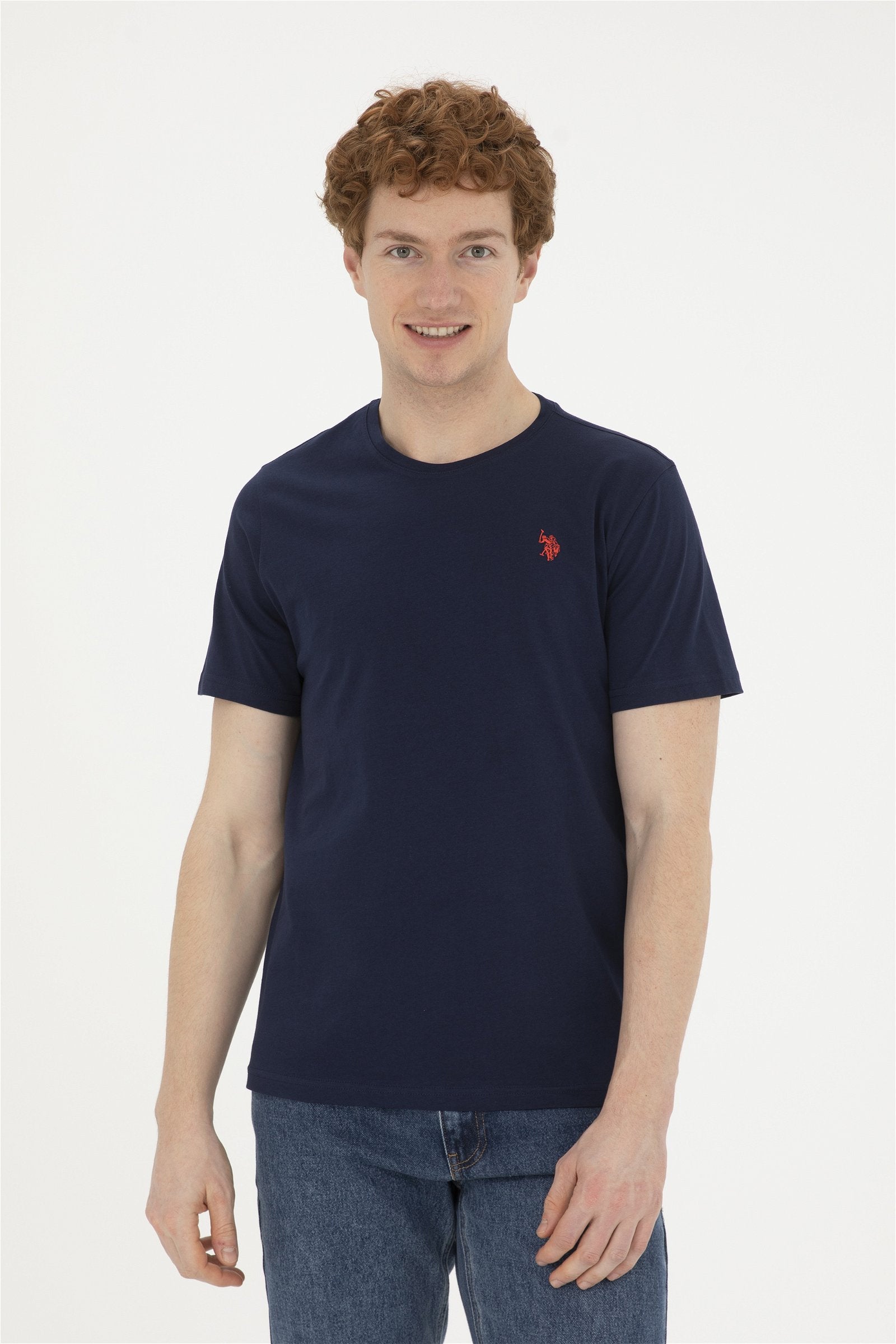 Round Neck T-Shirt With Logo_G081GL0110 1795511_VR033_01