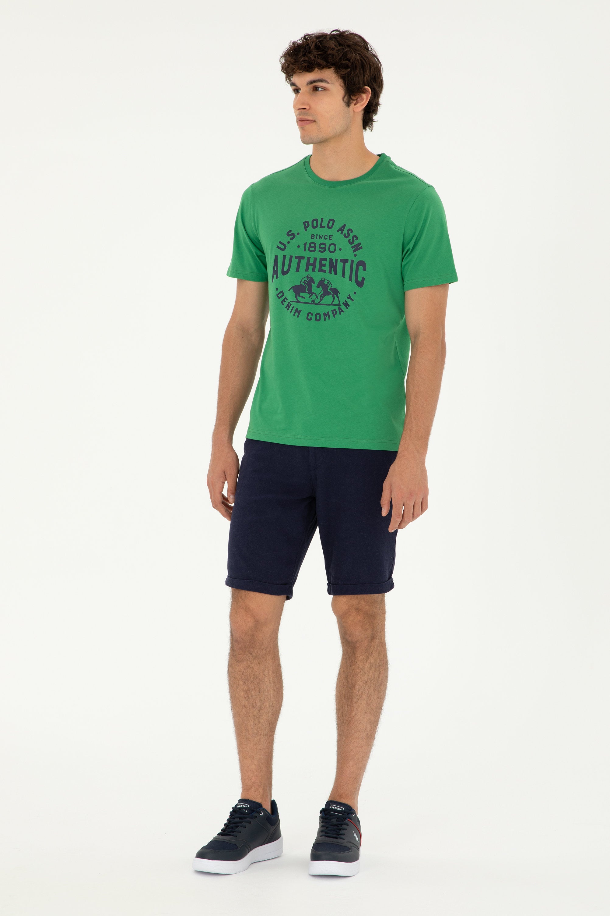 Green T-Shirt With Logo_G081GL0110 1827193_VR054_04