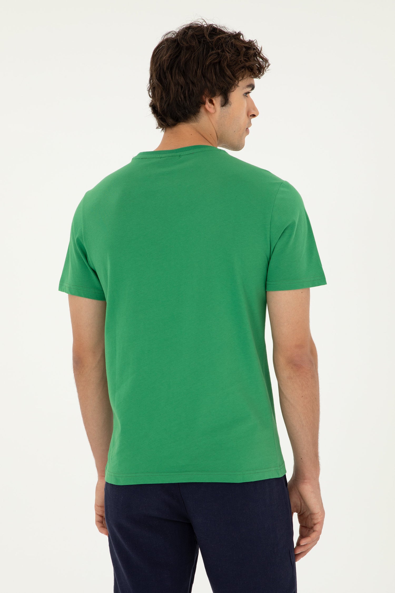 Green T-Shirt With Logo_G081GL0110 1827193_VR054_05