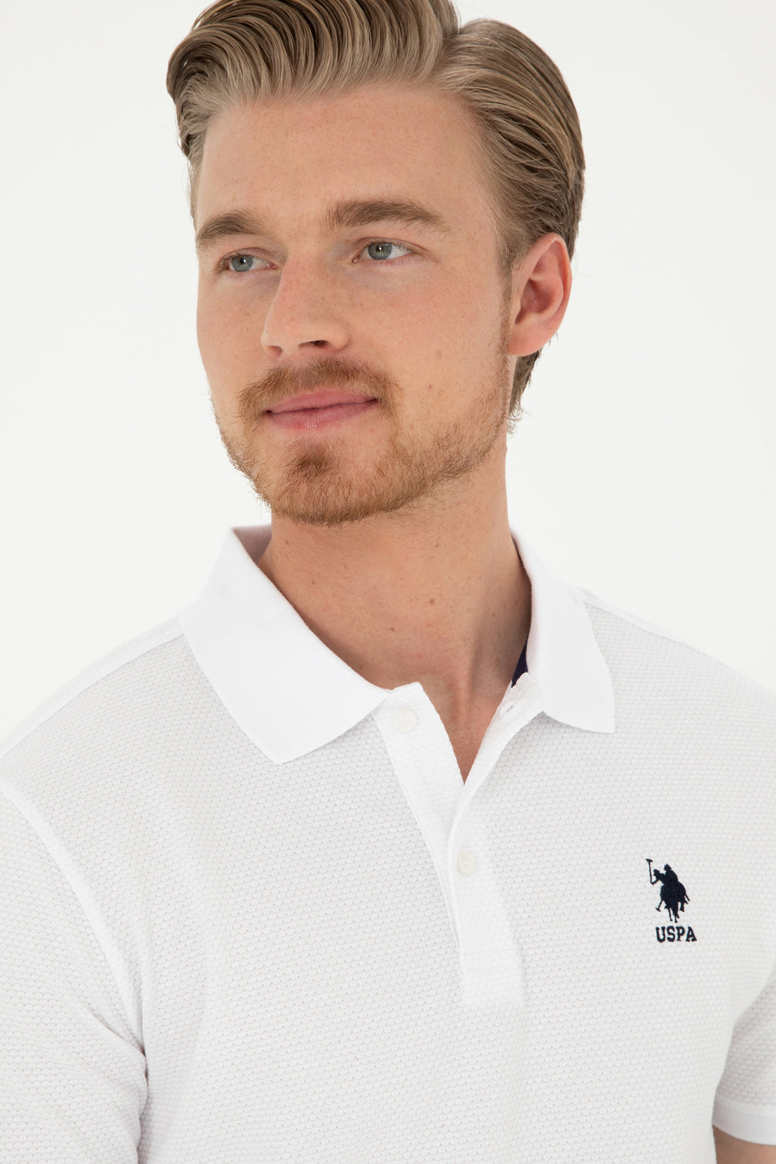 White Polo Shirt With Logo_G081GL0110 1827972_VR013_02