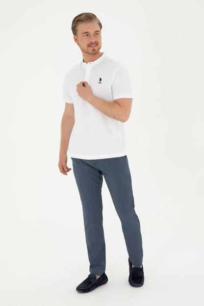 White Henley Style T-Shirt_G081GL0110 1831274_VR013_04