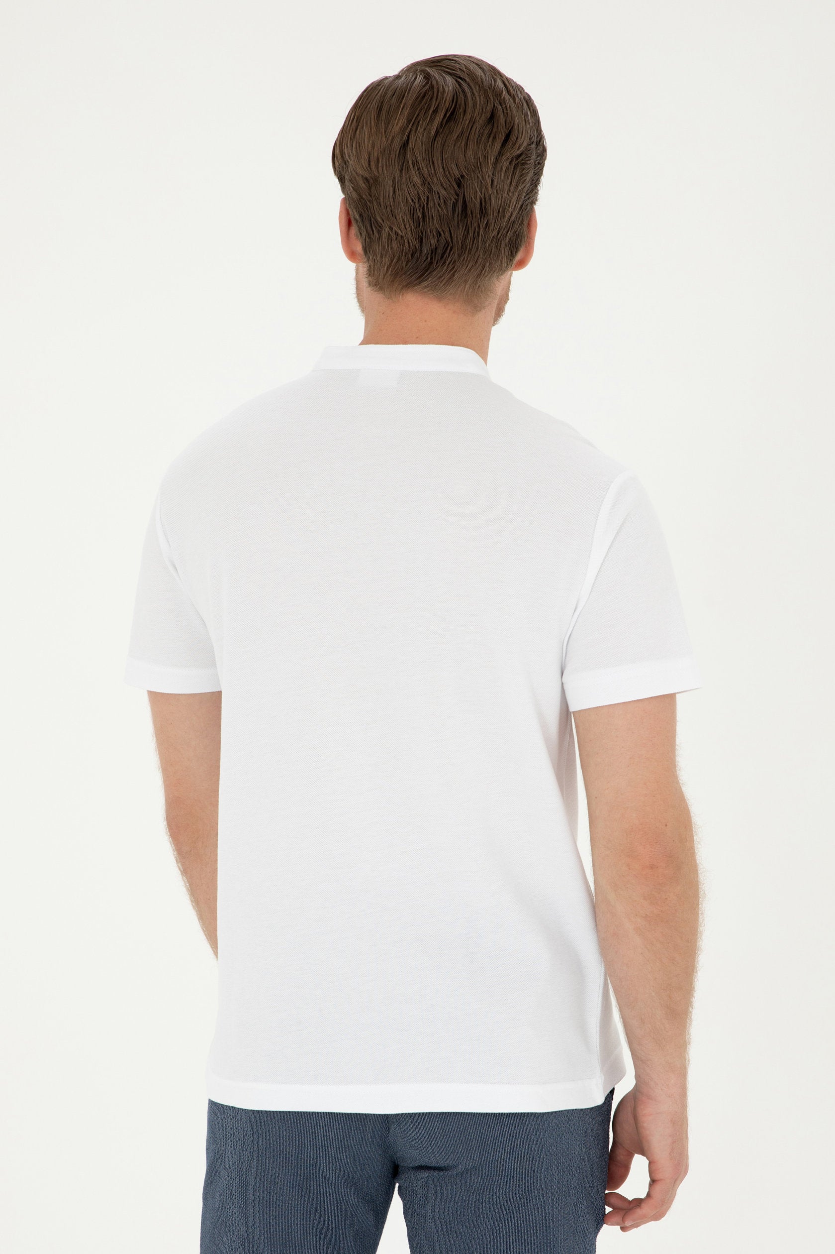 White Henley Style T-Shirt_G081GL0110 1831274_VR013_05